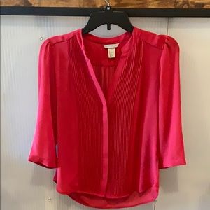 Reddish Pink blouse